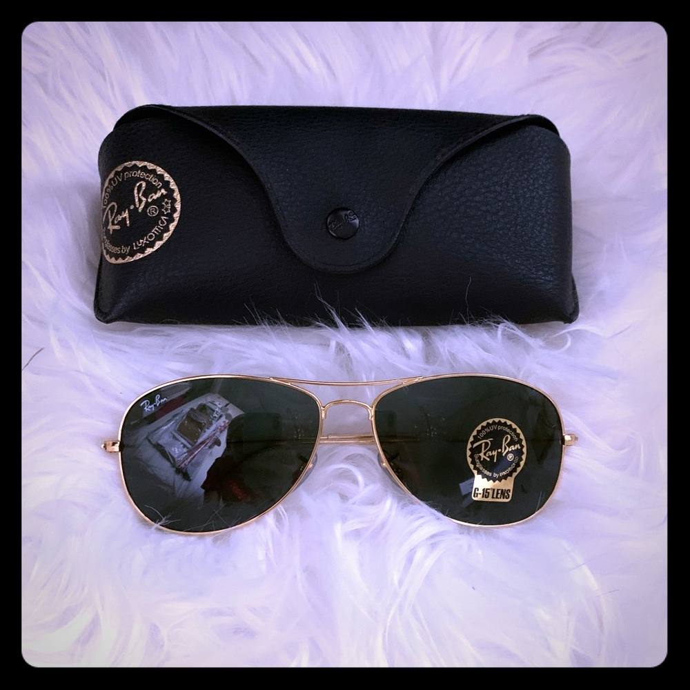 NWT AUTHENTIC Ray-Ban Cockpit Sunglasses